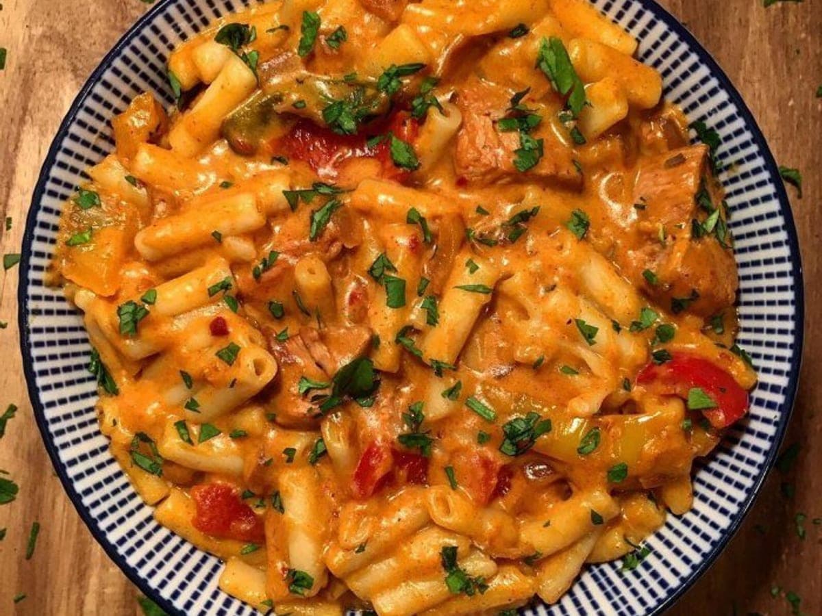 Chicken Fajita Mac and Cheese — United States recipe
